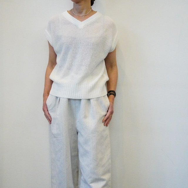 TRAVAIL MANUEL(トラバイユマニュアル) C/LドビーストライプコージーPTS#5074-51(8)