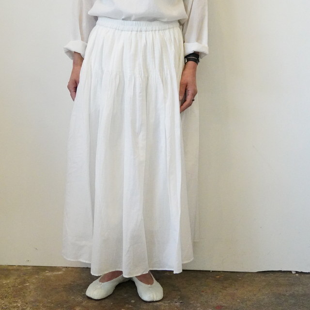 maison de soil(メゾンドソイル) RANDOM PREATS FLARED SKIRT #INMDS25045(8)