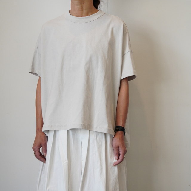 TRAVAIL MANUEL(トラバイユマニュアル) クラシック天竺 スリットT #2014-51(8)