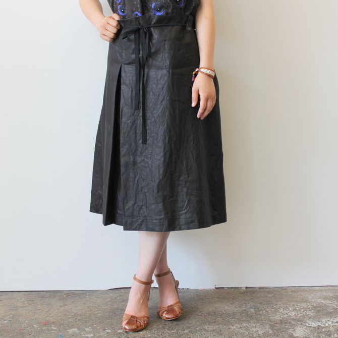 【40%OFF SALE】GASA*grue(ガサ グルー) ドローイングのためのボックススカート_41091-02412【K】(9)