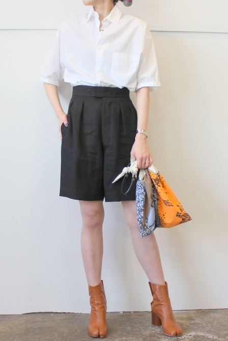 【30%OFF SALE】YLÉVE(イレーヴ) LINEN TUMBLER SHORTS_168-9141032【K】(9)