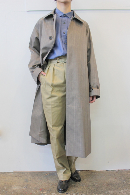 LENO&Co.(リノアンドコー) /【20SS】STAND FALL COLLAR COAT_L2001-CO001【K】(9)