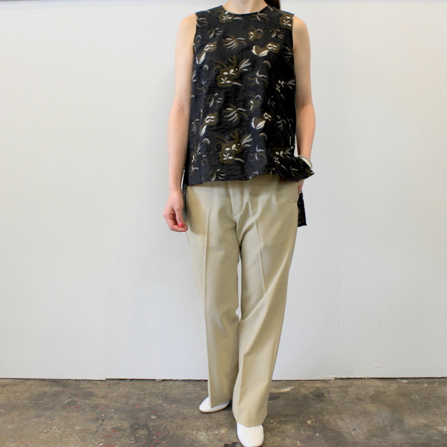 YOKE(ヨーク)【20SS】BACK SLIT STRAIGHT PANTS_YK20SS0103P【K】(9)