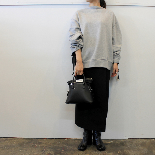 【30% off sale】(グラフペーパー)【20 AW】Compact Ponte Wrap Skirt(2色展開)_GL203-40035B【K】(9)