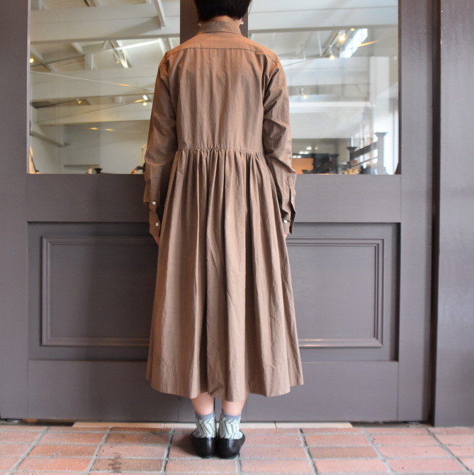 TOUJOURS(トゥジュー) Randam Pleated Shirt Dress #MM33DD03(9)
