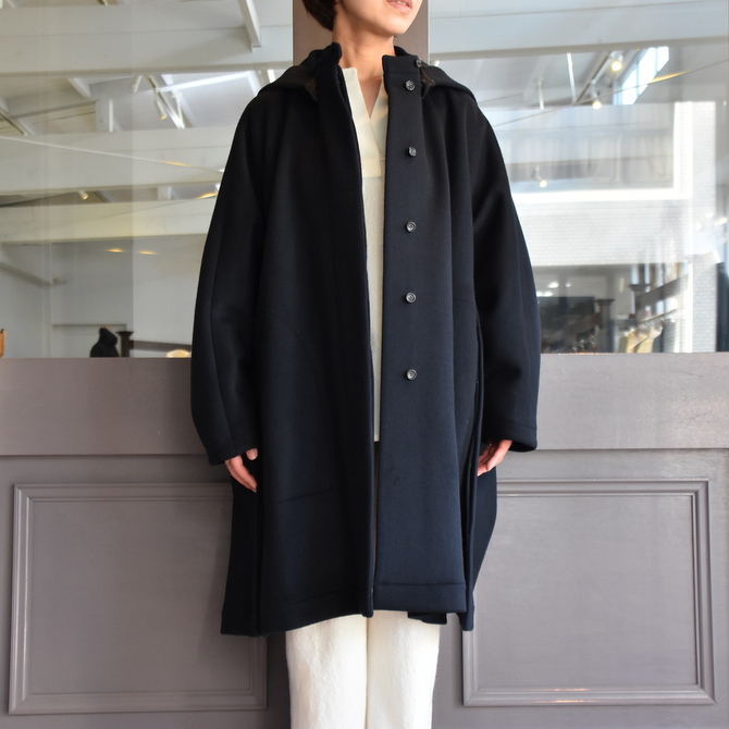 TENNE HANDCRAFTED MODERN(テン ハンドクラフテッドモダン) SUPER 180'S WOOL CAPE WITH HOOD #0020CT(9)
