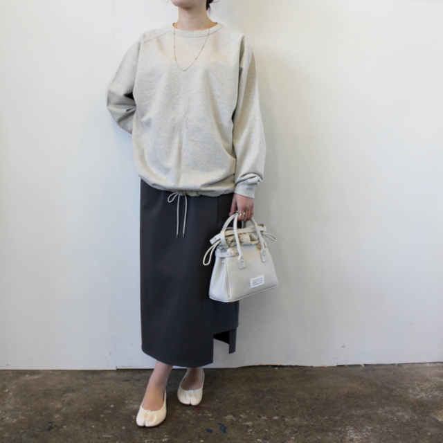 AURALEE(オーラリー)【21SS】SUPER SOFT SWEAT DRAW CODE BIG P/O(2色展開)_A21SP04GU【K】(9)