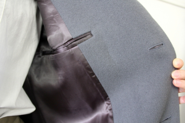 AURALEE(オーラリー) DOUBLE CLOTH LIGHT MELTON CHESTERFIELD COAT_A21AC03LM【K】(9)