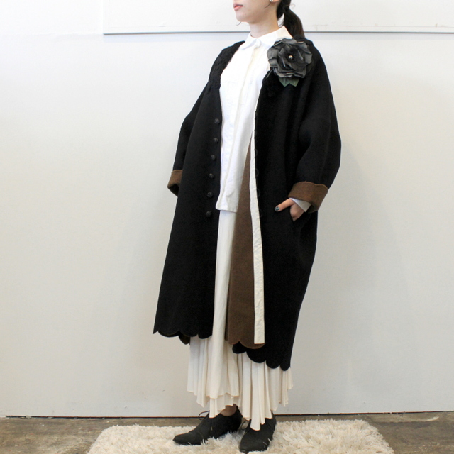 GASA*(ガサ) 幻実と現実 羽織コート_13211-14101【K】(9)