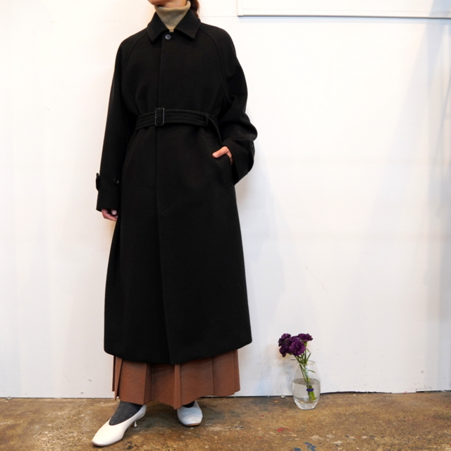 AURALEE(ƒI[ƒ‰ƒŠ[) CASHIMERE WOOL MOSSER SOUTIEN COLLAR COAT #A23AC03MC(9)