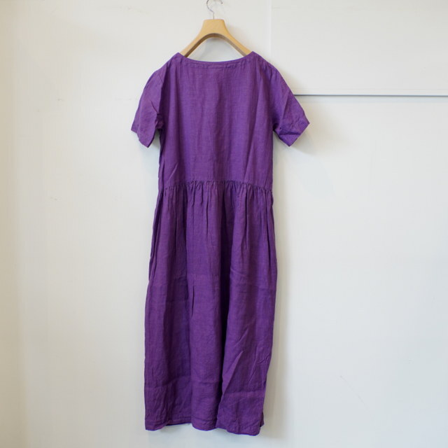 ARMEN(アーメン) BOAT NECK S/SL ONEPIECE #NAM1632LP(9)