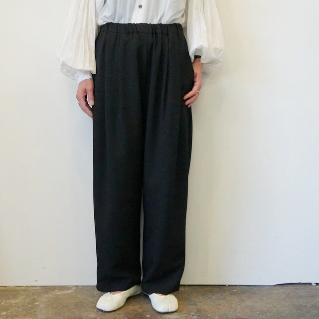 TRAVAIL MANUEL(トラバイユマニュアル) ドレープツイルバームパンツ#5059-511(9)