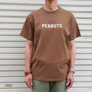 SUNSHINE+CLOUD (サンシャインクラウド) T-shirt PEANUTS BUTTER#PEANUTS-SS
