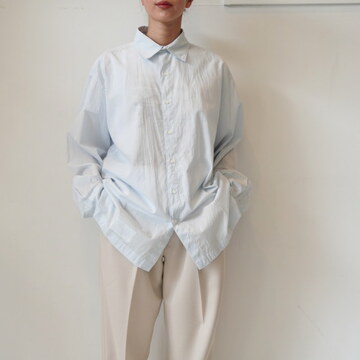 Vas-y Lentement(@W[g)REGULAR COLLAR L/SL SHIRT #NVL2411CB