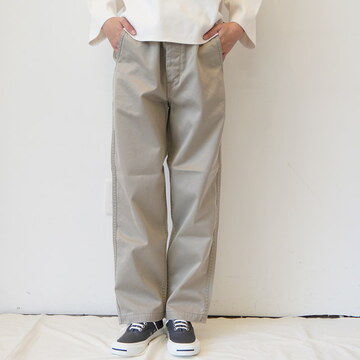 Scye(TC) COTTON CHINO CLOTH MILITARYPAN #5225-83505