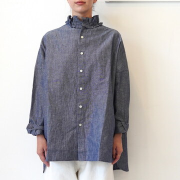yarmo([) Ruffle Shirts Dungaree #YAR-25AWS28D