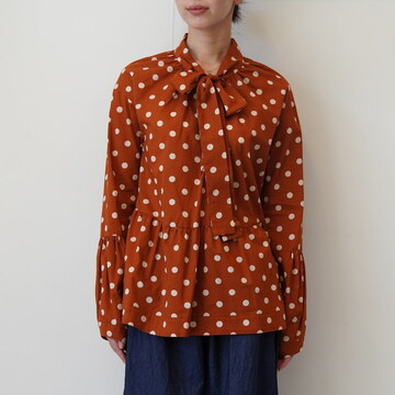 dahl'ia(_A) DOT BLOUSE #DBL-56DOT