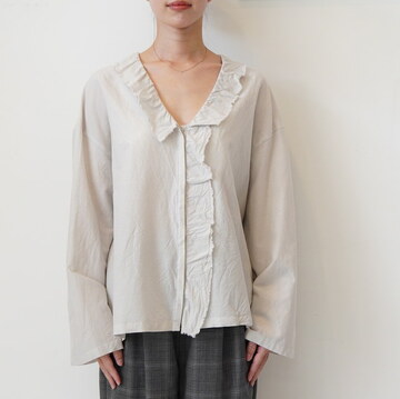 humoresque([XN) furifuri long sleeve blouse #NA2201