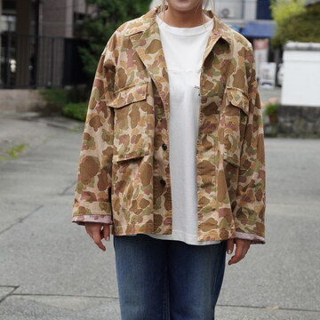 chimala(`}) UNISEX HERRINGBONE HUNTER CAMO JACKET #CS40-JT14
