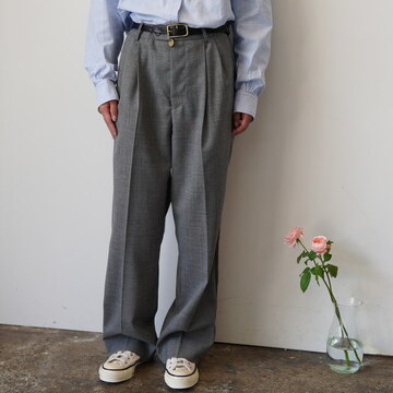 chimala(`}) WOMEN'S SIDE TRIMED TROUSERS#CS40-WP15A