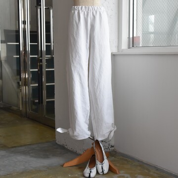 Whiteread (zCg[h) / LINEN TROUSERSy2FWJz #WR073-AA