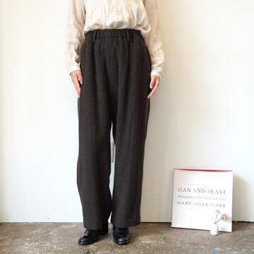 suzuki takayuki(XYL^JL) FULLING WIDE STRAIGHT PANTS #A262-20