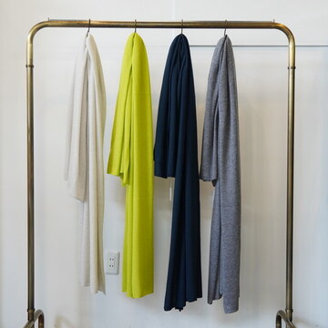 eleven 2nd (CuZJh) CASHMERE LARGE STOLE #E2W-1118