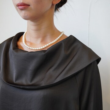 Oblada(Iu_) PEARL NECKLACE #S2510IT11