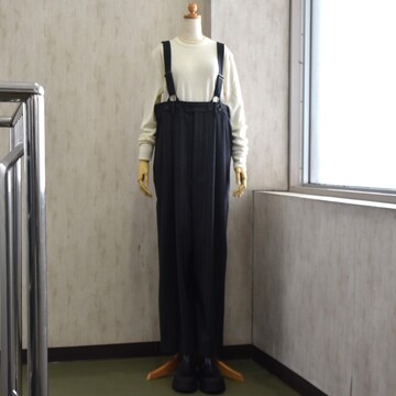 SACRA (TN) / CASHMERE FLANO STRIPE SALOPETTE #125506051-AA