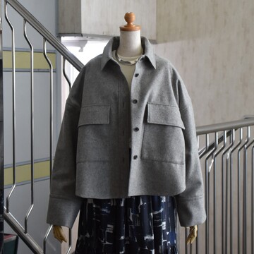 SACRA (TN) / H.COUNT FLANNEL SHIRT JACKET #125512071-AA