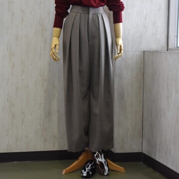 SACRA (TN) / H.COUNT WORSTED SERGE PANTS #125515112-AA