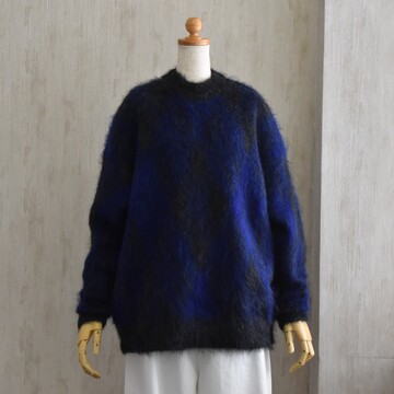 SACRA (TN) / MOHAIR PLAID JACQUARD TOP #125530081-AA