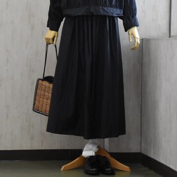 TOUJOURS(gDW[) / Randam Pleated Maxi Skirty2FWJz #MM43VK03-AA