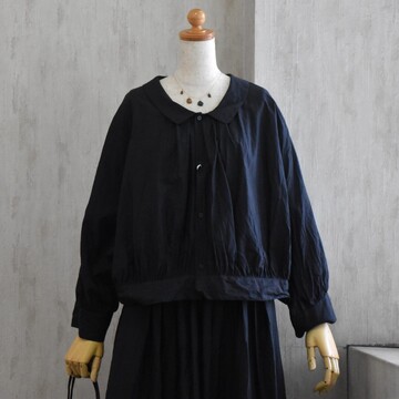 TOUJOURS(gDW[) / Collared Bolero Blouse #MM43VS01-AA