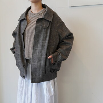 TOUJOURS(トゥジュー) / OVERSIZED HARRINGTON JKT #TM43OJ03