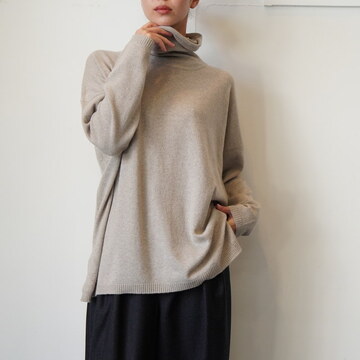maison de soil(メゾンドソイル) / PLAIN STITCH DROP/S POLONECK #NMDSN2251D
