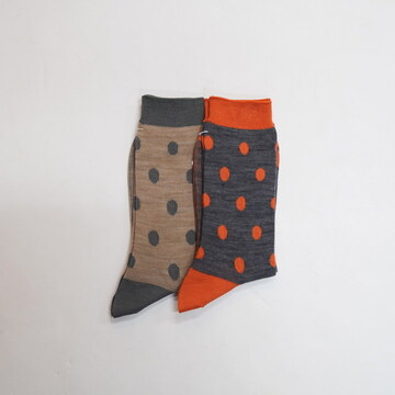 ANTIPAST (アンティパスト) / DOUBLE DOT SOCKS【2色展開】#ANP-102C