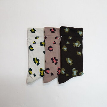 ANTIPAST (アンティパスト) / LEOPARD SOCKS【3色展開】#AS-211A