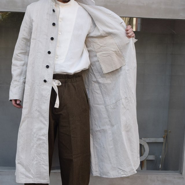 SUS-SOUS (シュス)/ COAT DUSTERS -NATURAL- #05-SS00512／acoustics Men's