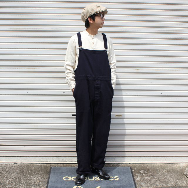 Ets.MATERIAUX(イーティーエスマテリオ)/ DENIM OVERALLS -BLUE