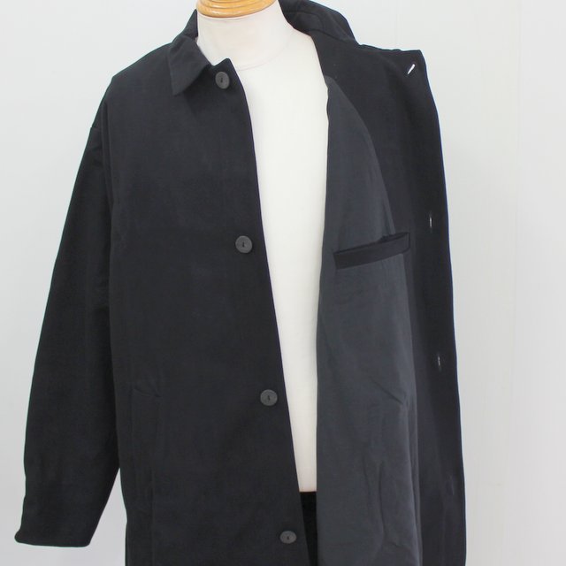 toogood(gD[Obh)/ THE MESSENGER COAT HW BRUSHED COTTON ]FLINT](10)