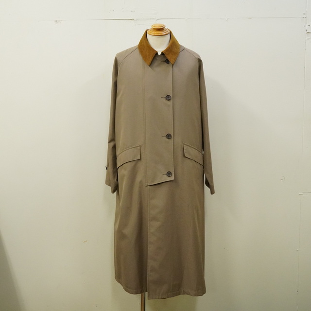 SCYE(サイ)/ Wool Cotton Gaberdine Storm Coat -KhakiBeige&DarkNavy- #1123-73040(10)