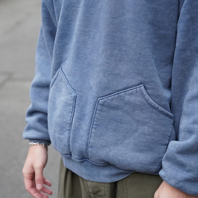 �y26SS�z A.PRESSE(�A �v���b�Z)/ Vintage Attached Hood Sweat Parka -BURGUNDY,BLUE- #26SAP-05-16(10)