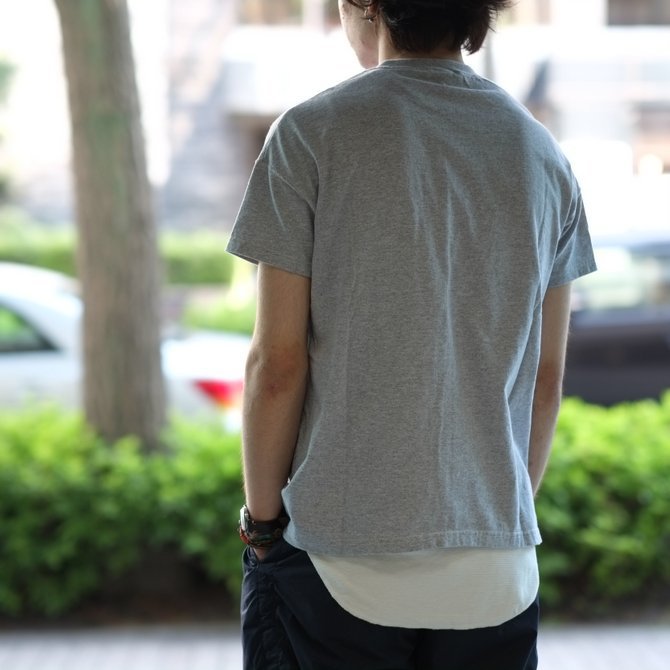 Cal Cru(JN[) C/N S/S RELAXED FIT(MADE IN USA)  -GRAY-(11)
