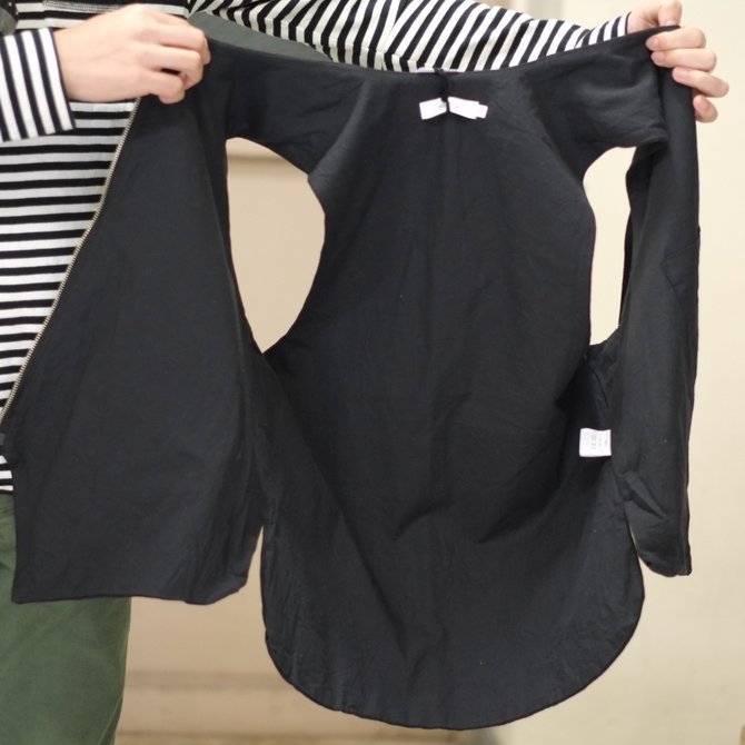 SUBTLE(T[g) Crew Neck Zip Up Vest Linen - Black #CRZIPVEST-LI-BK(11)