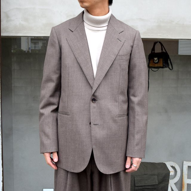 裏地cupAURALEE | オーラリー BLUEFACED WOOL JACKET - mypantum.com