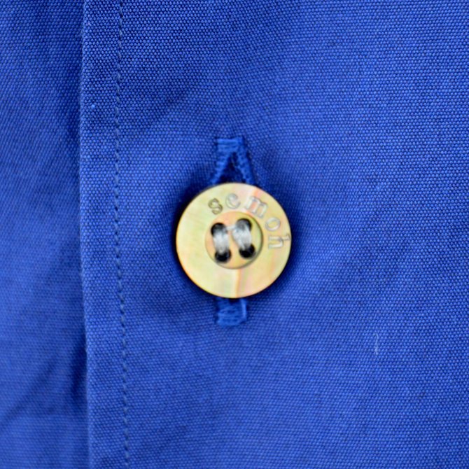 semoh(Z[)/ Regular collar Shirt -NAVY- #SA01-1-06(12)