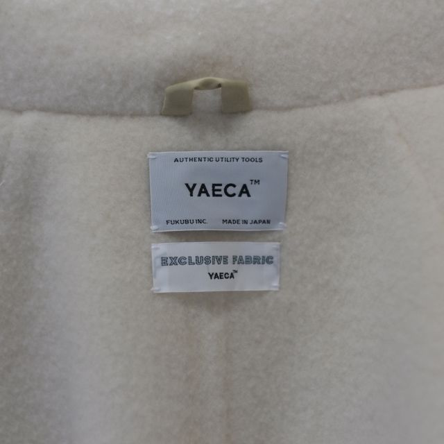 【美品】  YAECA / ヤエカ | 裏起毛 スタンドジップネックジャケット | M | ベージュ | メンズ