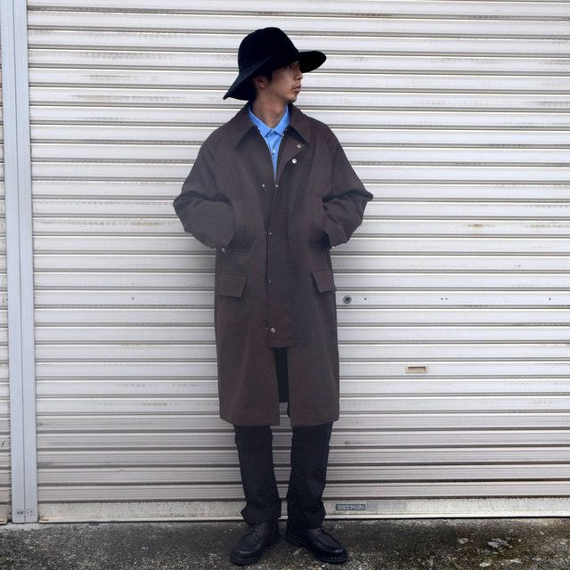 MARKAWARE(マーカウェア)/ WAYFARER COAT -NATURAL BROWN- #A21C