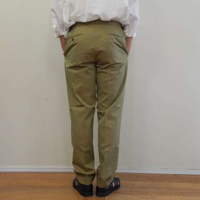 D.C.WHITE (ディーシーホワイト) / OLMETEX TROUSERS -2COLOR